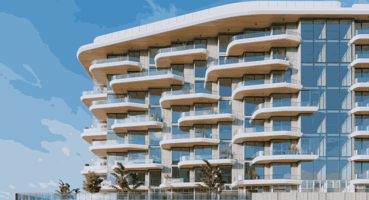 Exterior at Blue Marina Residence in Dubai Islands Dubai