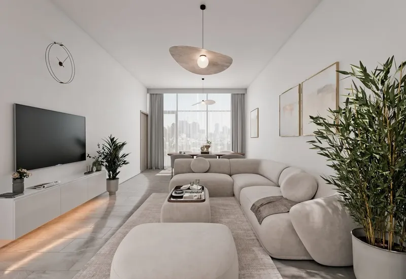 Interior at Bluebell Residence in Al Amerah Ajman