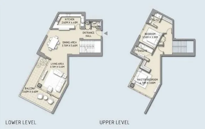 Emaar BLVD Crescent floor plan