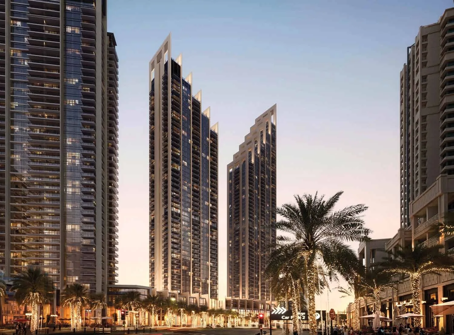 Emaar BLVD Heights Exterior
