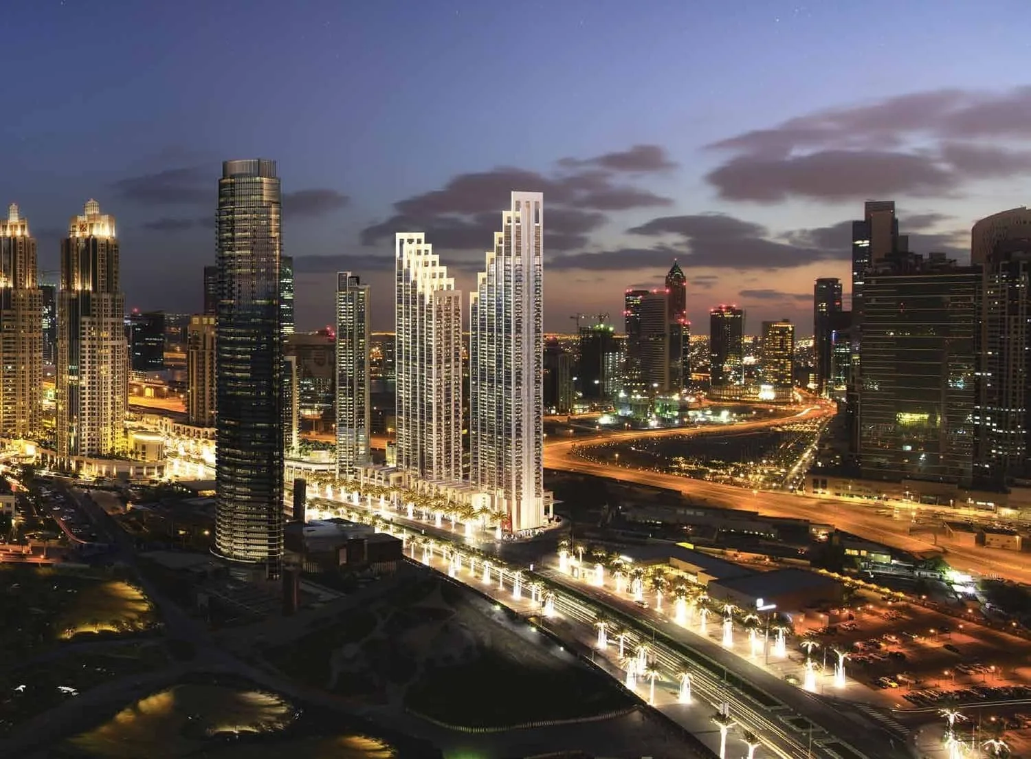 Emaar BLVD Heights Exterior