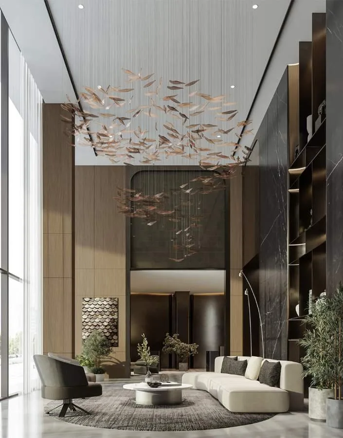 Interior at Bond Enclave in Arjan Dubai