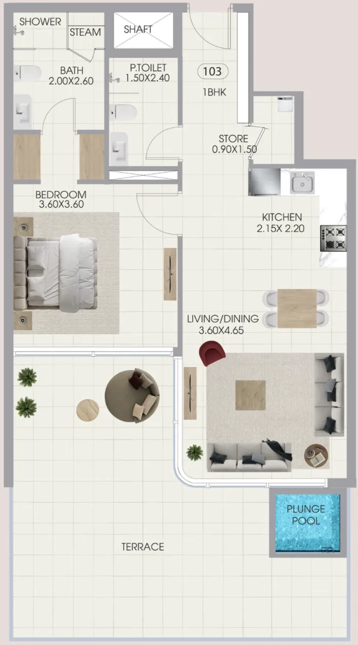 Amirah Developments Bonds Avenue floor plan
