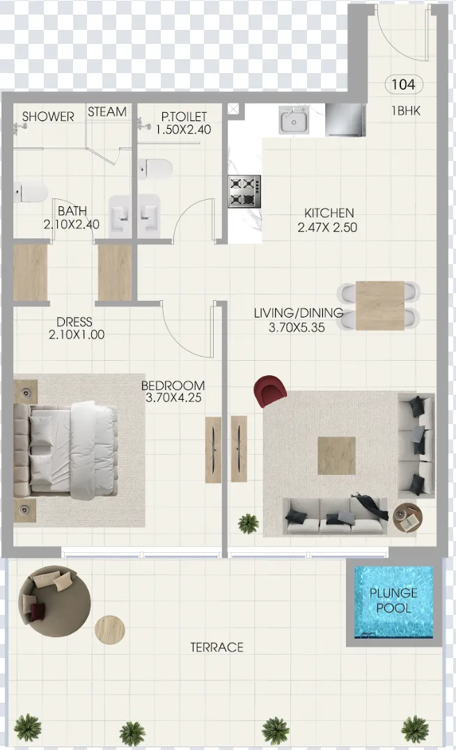 Amirah Developments Bonds Avenue floor plan
