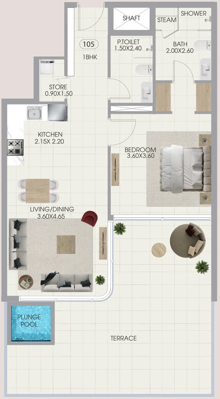Amirah Developments Bonds Avenue floor plan