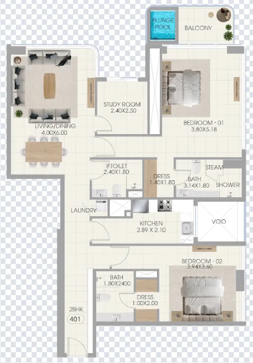 Amirah Developments Bonds Avenue floor plan