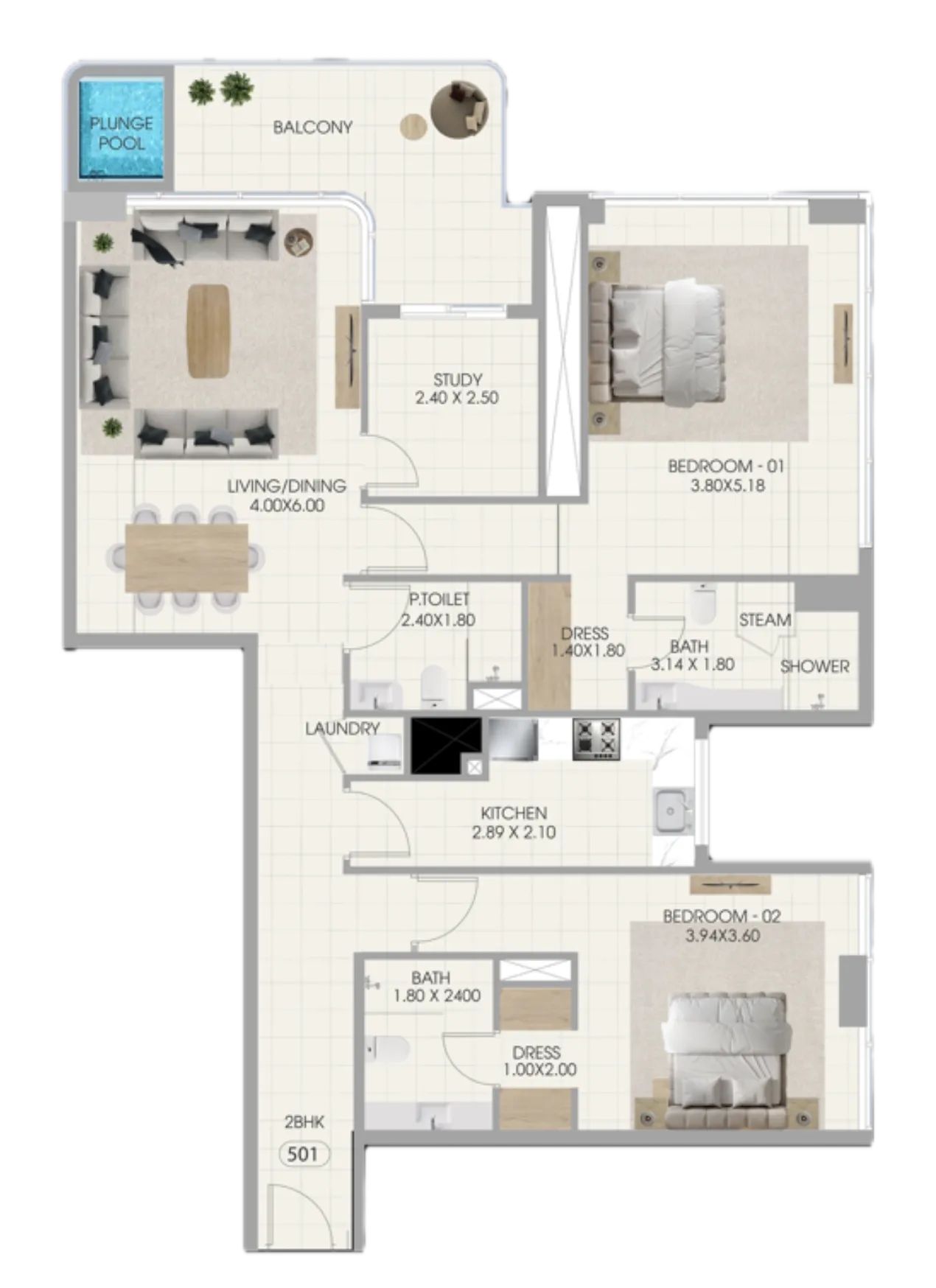 Amirah Developments Bonds Avenue floor plan