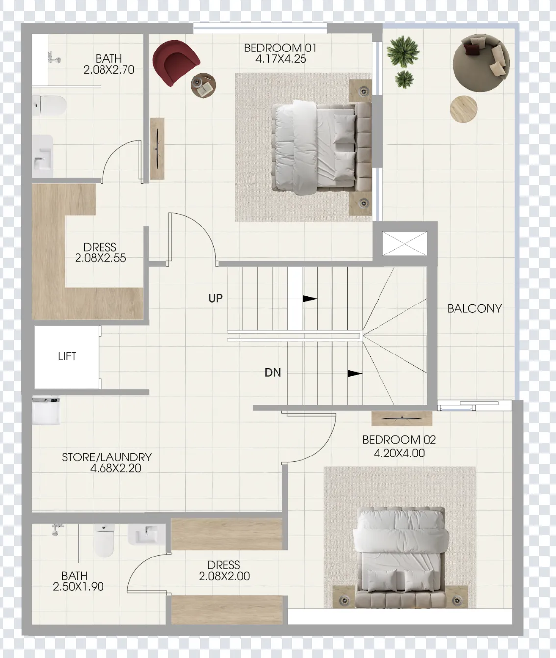 Amirah Developments Bonds Avenue floor plan