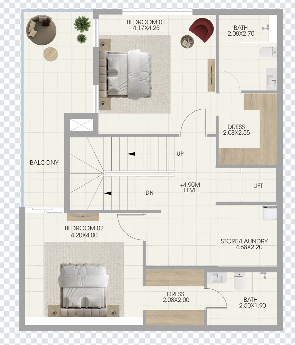 Amirah Developments Bonds Avenue floor plan