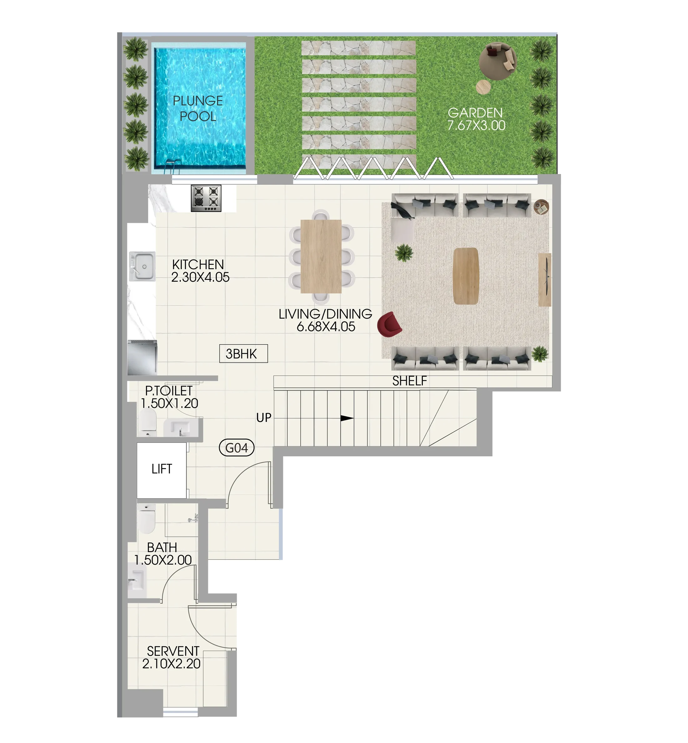 Amirah Developments Bonds Avenue floor plan
