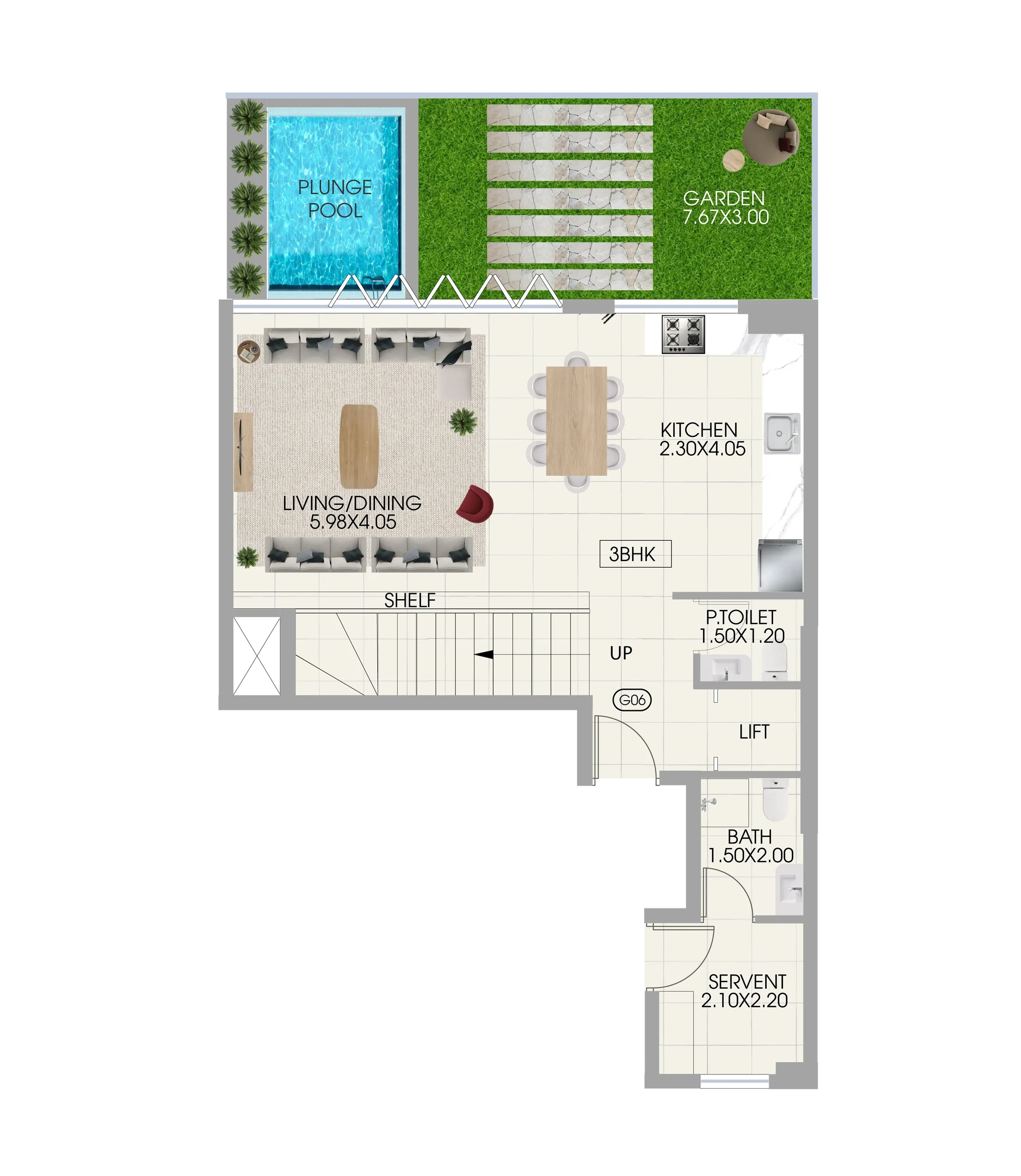 Amirah Developments Bonds Avenue floor plan