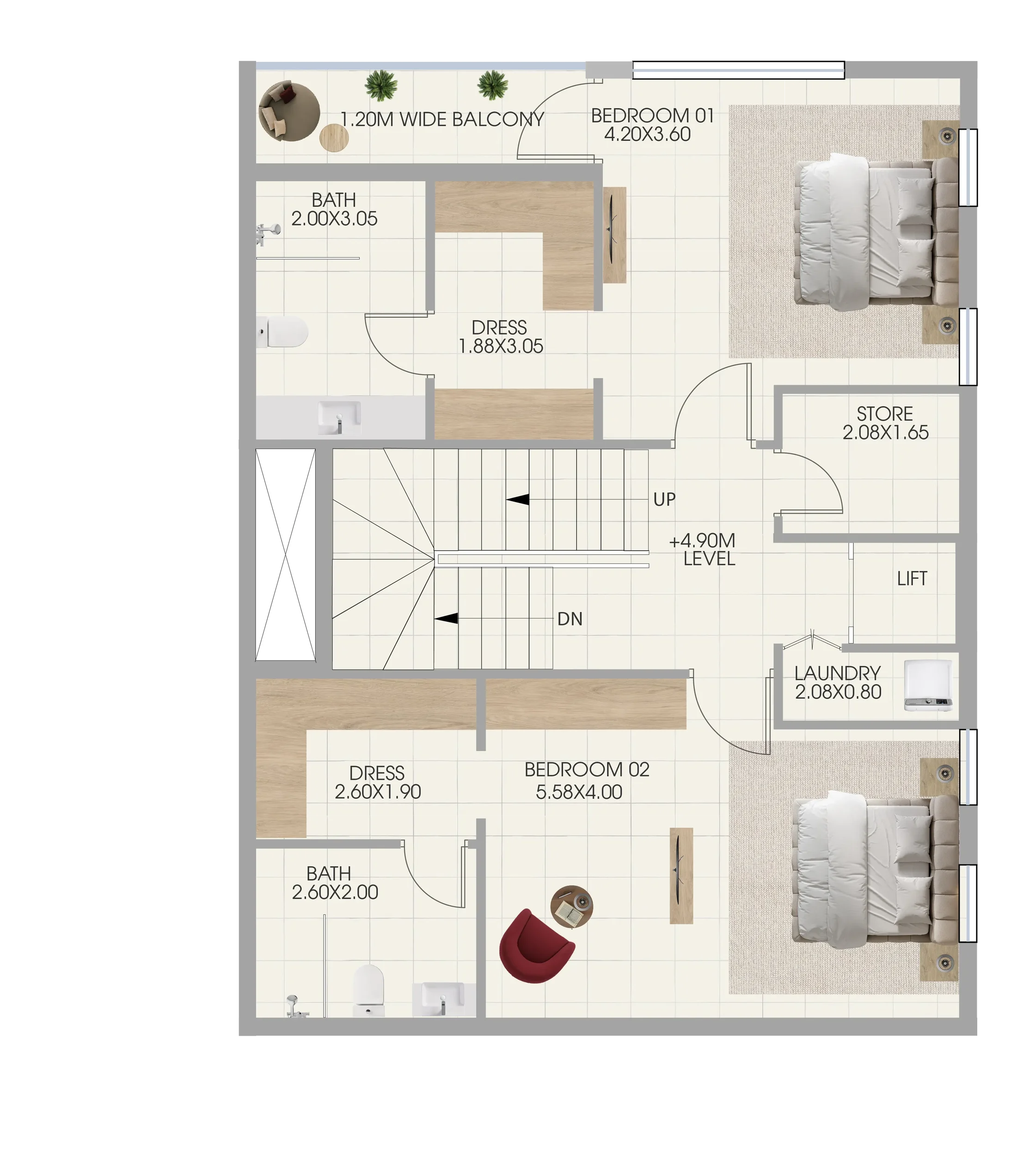 Amirah Developments Bonds Avenue floor plan