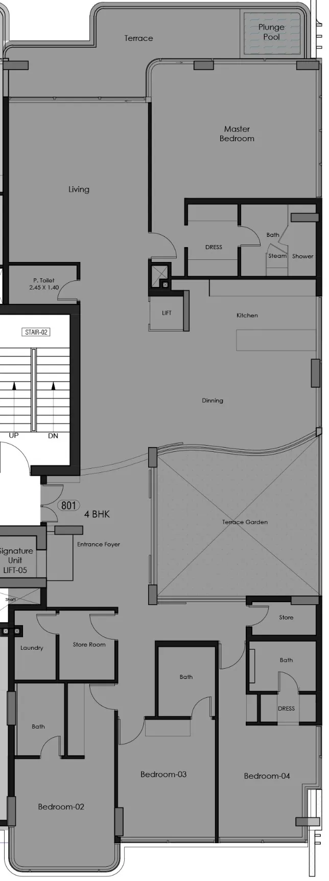 Amirah Developments Bonds Avenue floor plan