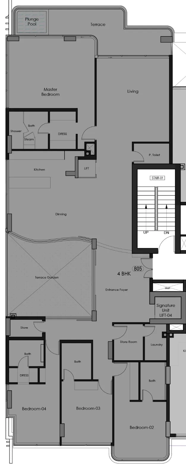 Amirah Developments Bonds Avenue floor plan