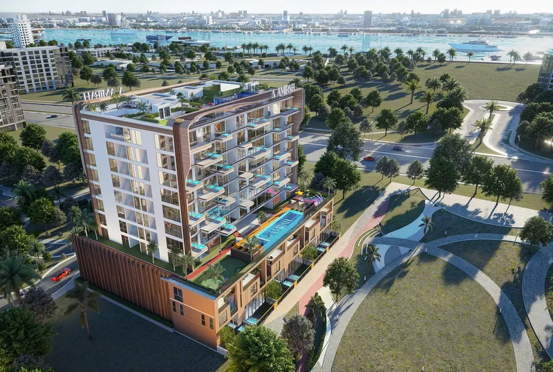 Exterior at Bonds Avenue in Dubai Islands Dubai