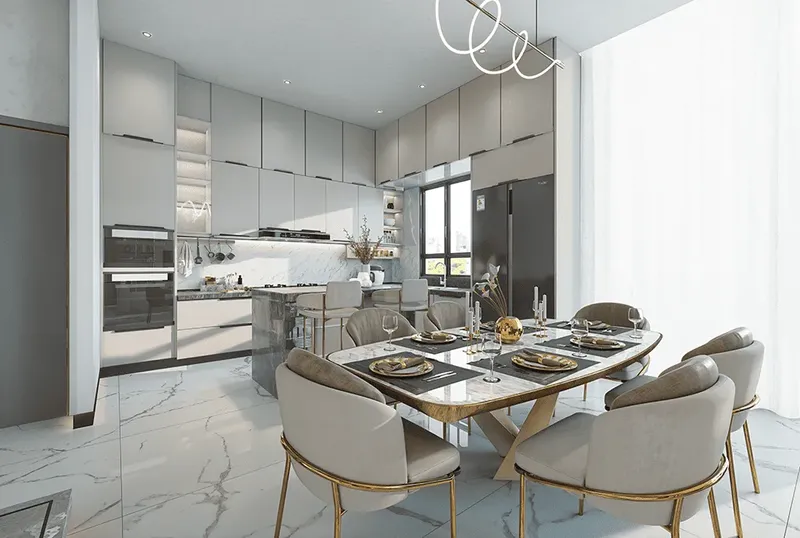 Interior at Bonds Avenue in Dubai Islands Dubai