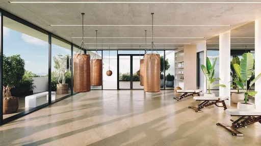 Boxing Room amenity image at Gate Eleven by Amwaj Development