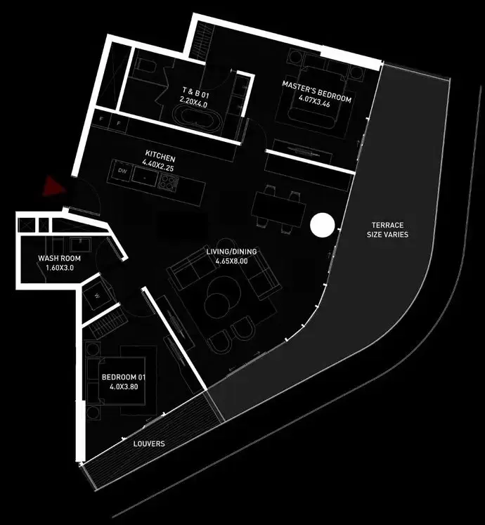 Cosmo Developments Brabus Island floor plan