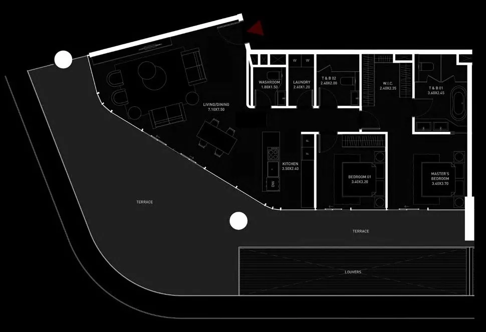 Cosmo Developments Brabus Island floor plan