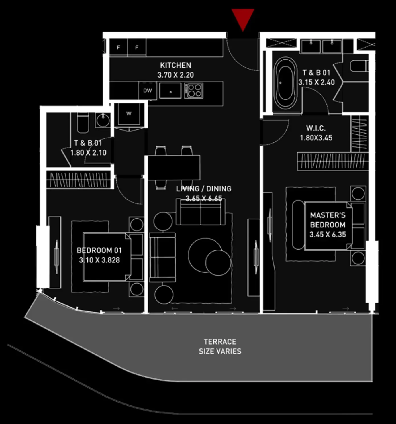 Cosmo Developments Brabus Island floor plan