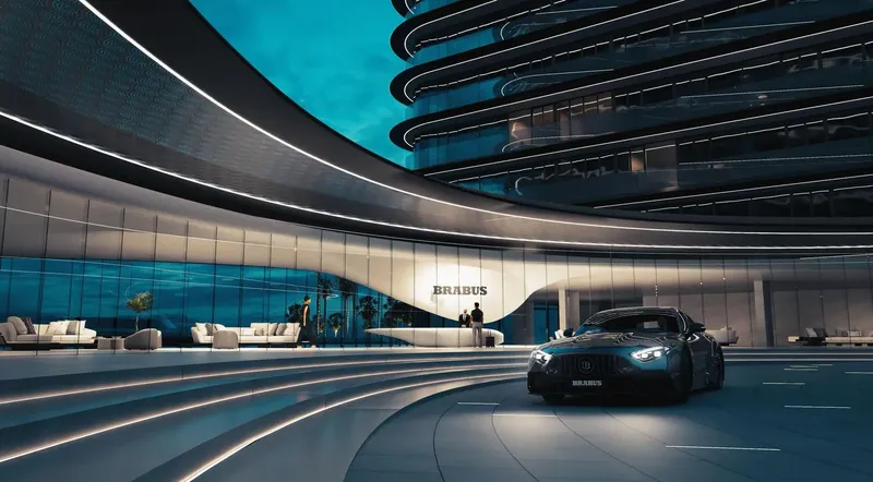 Exterior at Brabus Island in Al Raha Beach Abu Dhabi