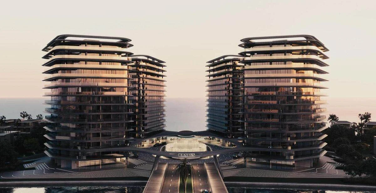 Brabus Island waterfront apartments in Al Raha Beach, Abu Dhabi