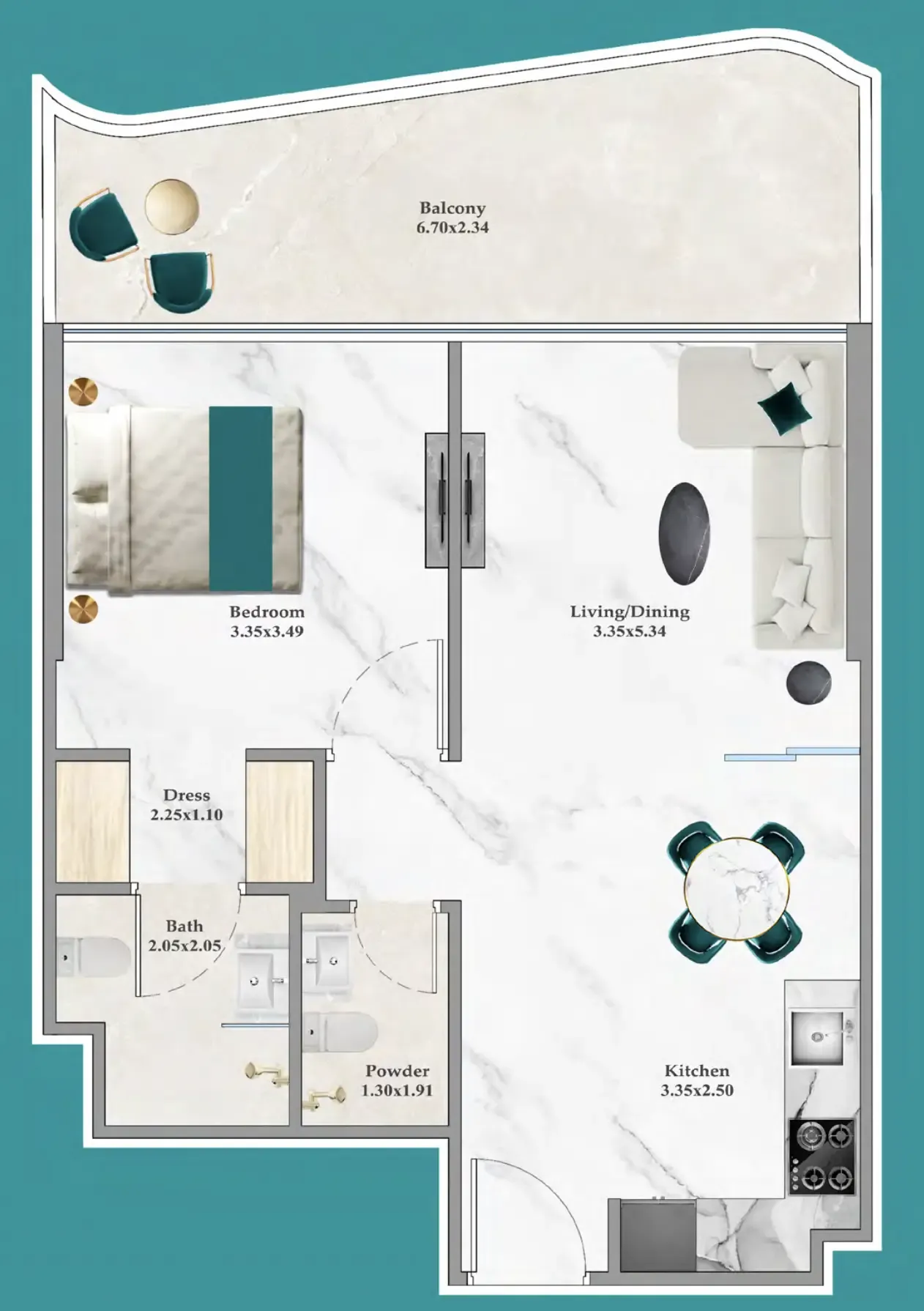Danube Breez floor plan