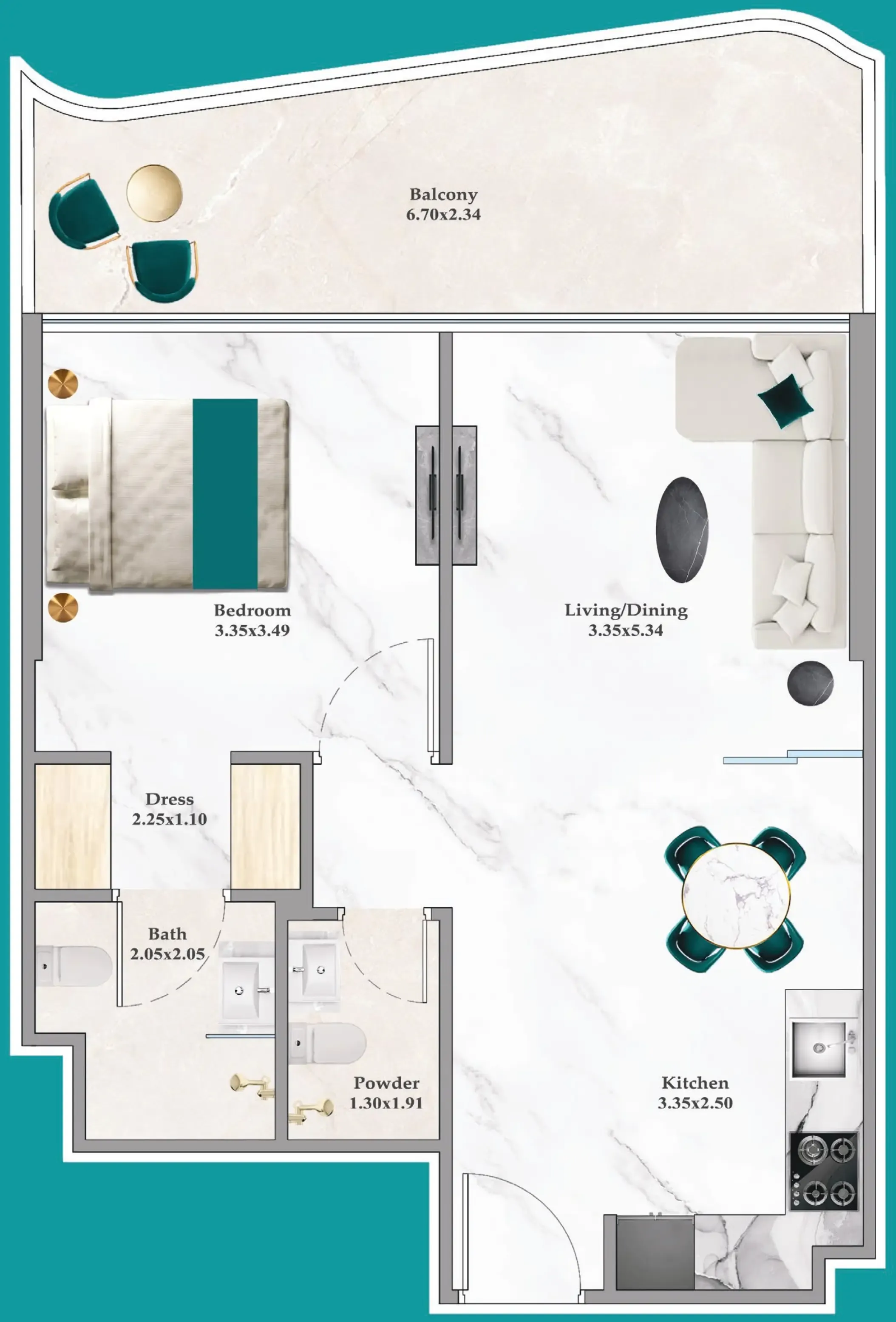 Danube Breez floor plan