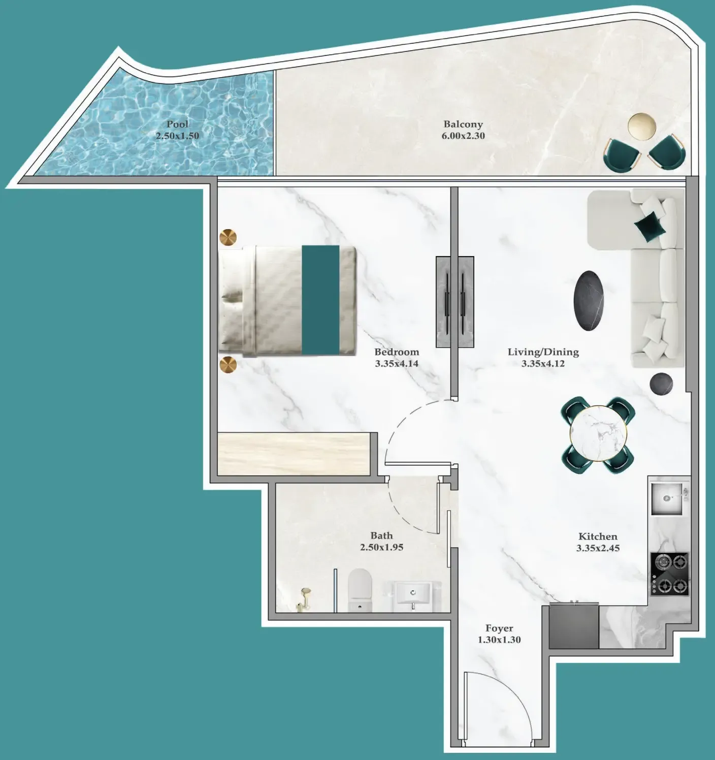 Danube Breez floor plan