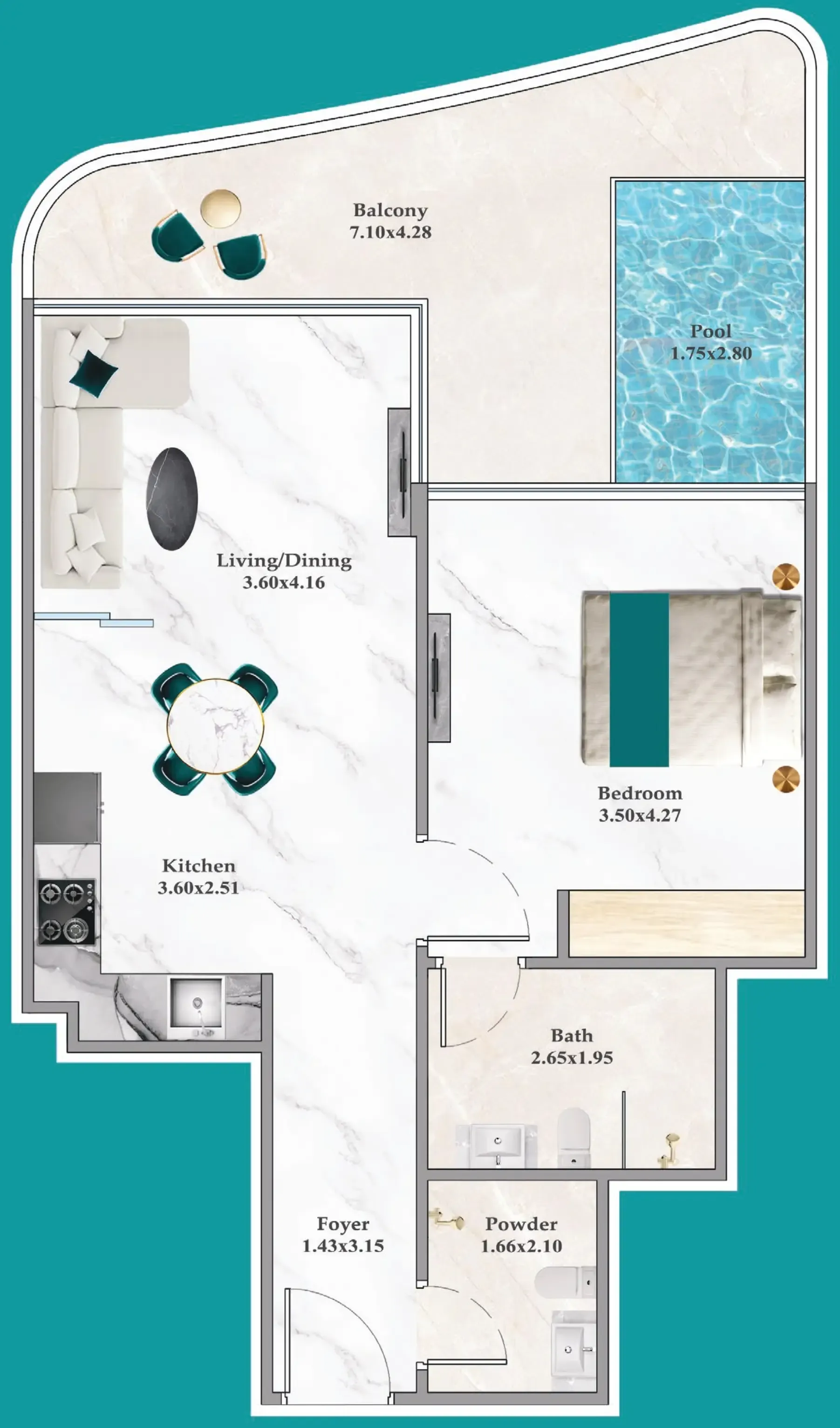 Danube Breez floor plan