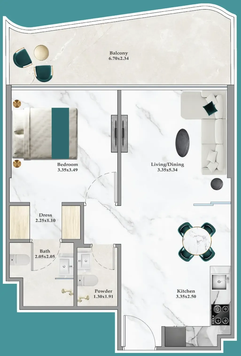Danube Breez floor plan