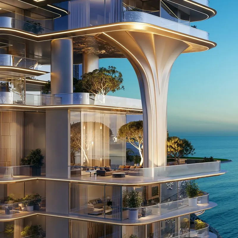 Exterior at Breez in Maritime City Dubai