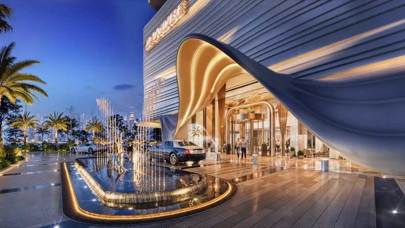 Exterior at Breez in Maritime City Dubai