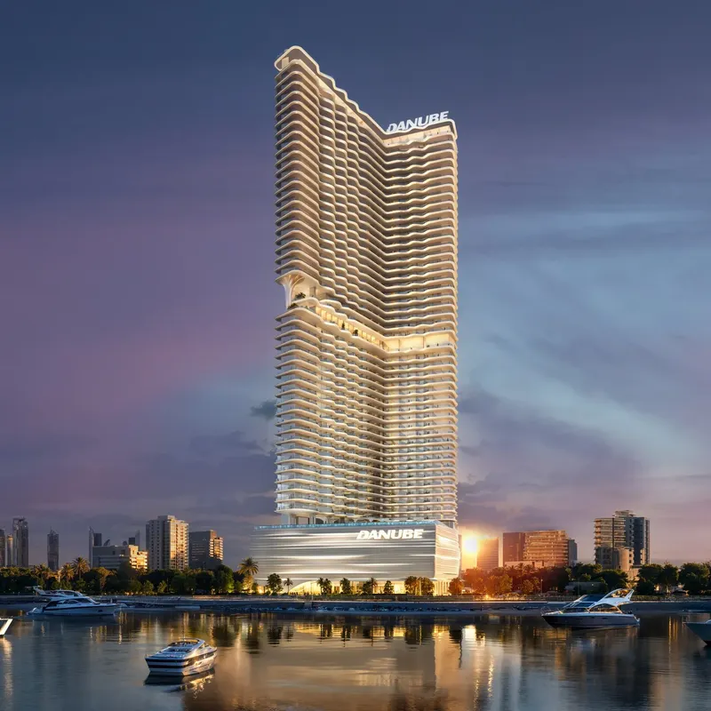 Exterior at Breez in Maritime City Dubai