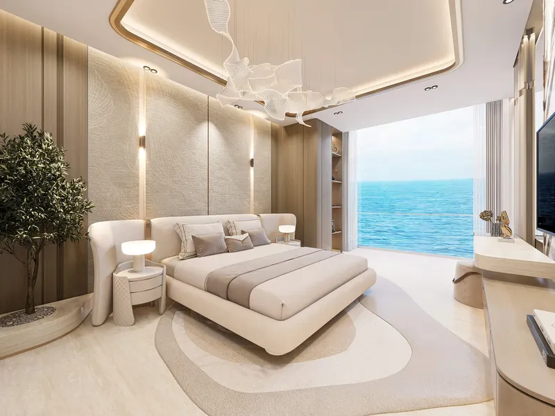 Interior at Breez in Maritime City Dubai