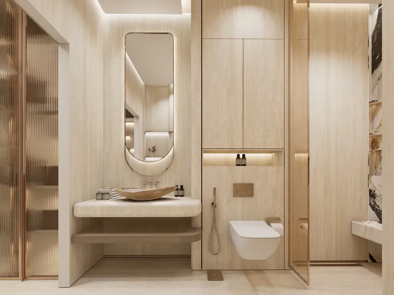 Interior at Breez in Maritime City Dubai