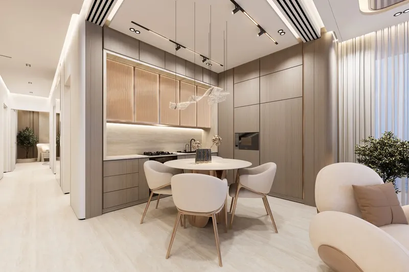 Interior at Breez in Maritime City Dubai