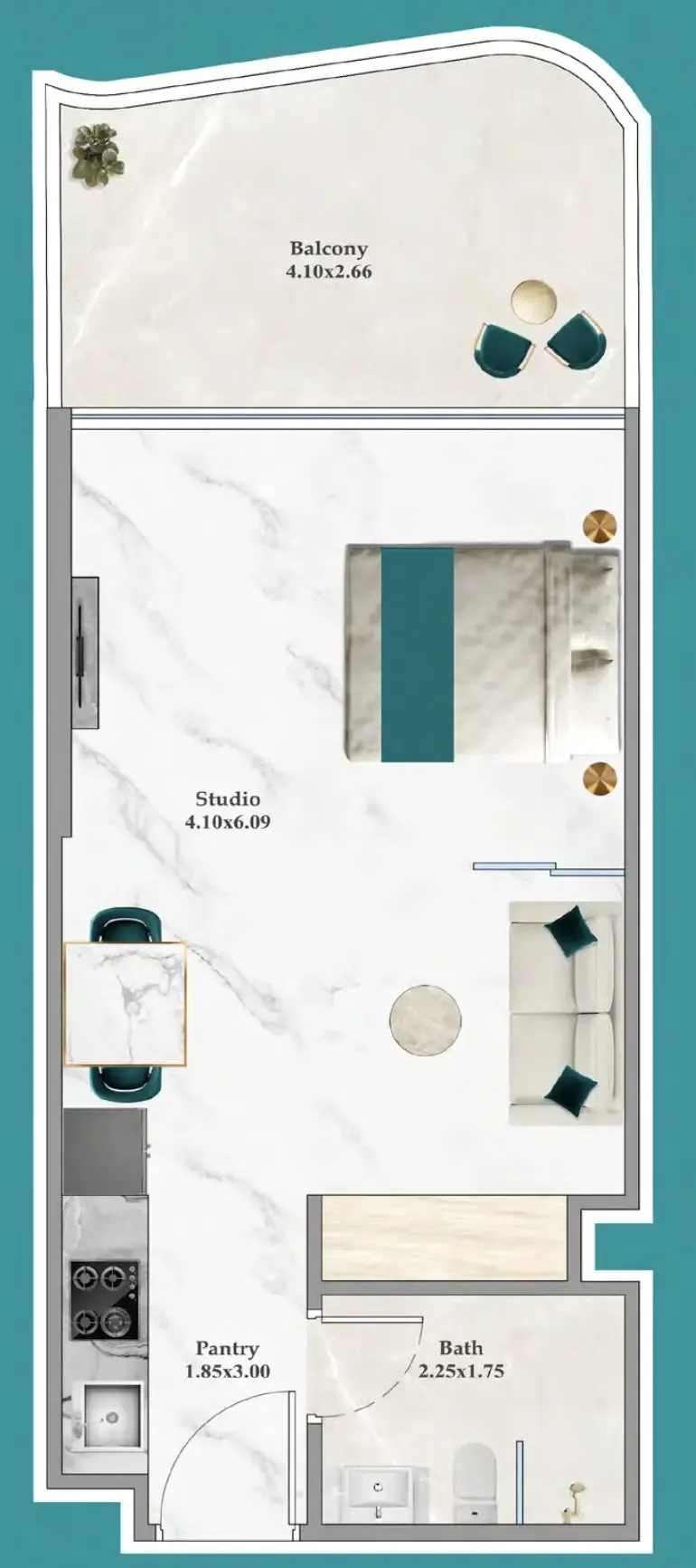 Danube Breez floor plan