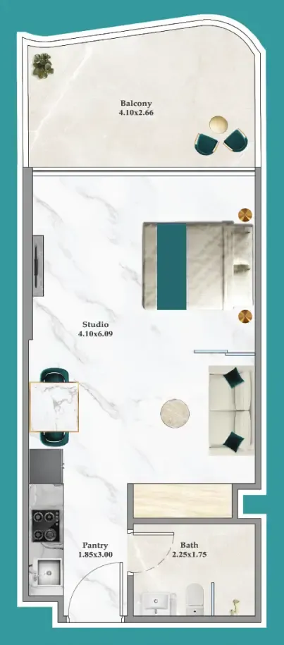 Danube Breez floor plan