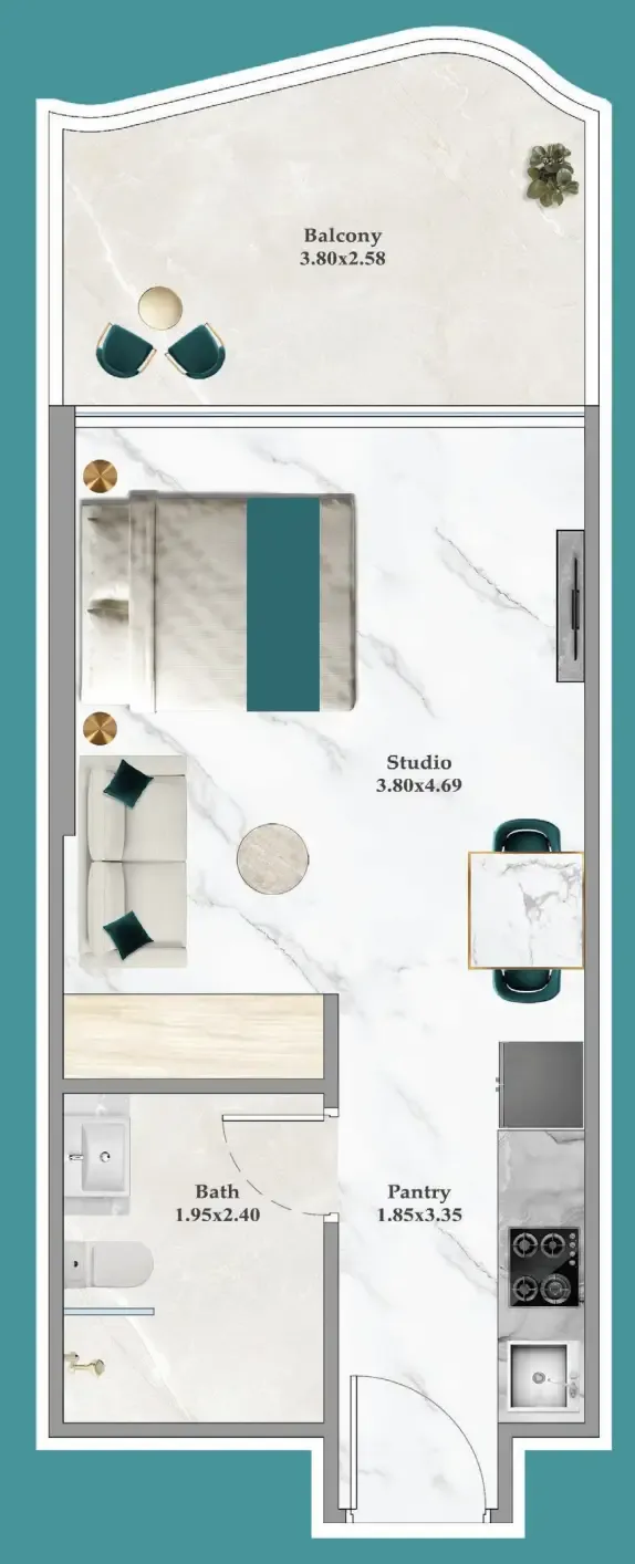Danube Breez floor plan