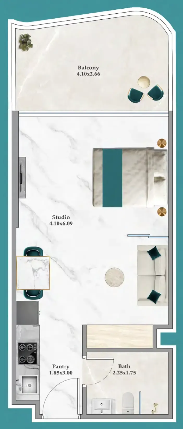 Danube Breez floor plan