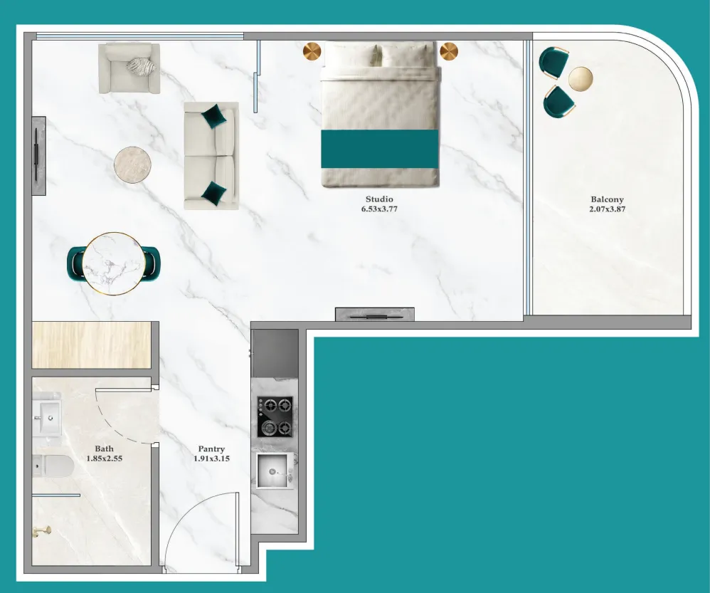 Danube Breez floor plan