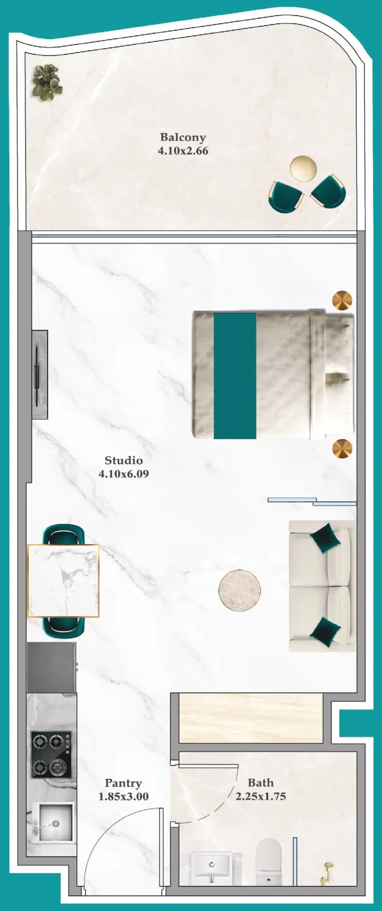 Danube Breez floor plan