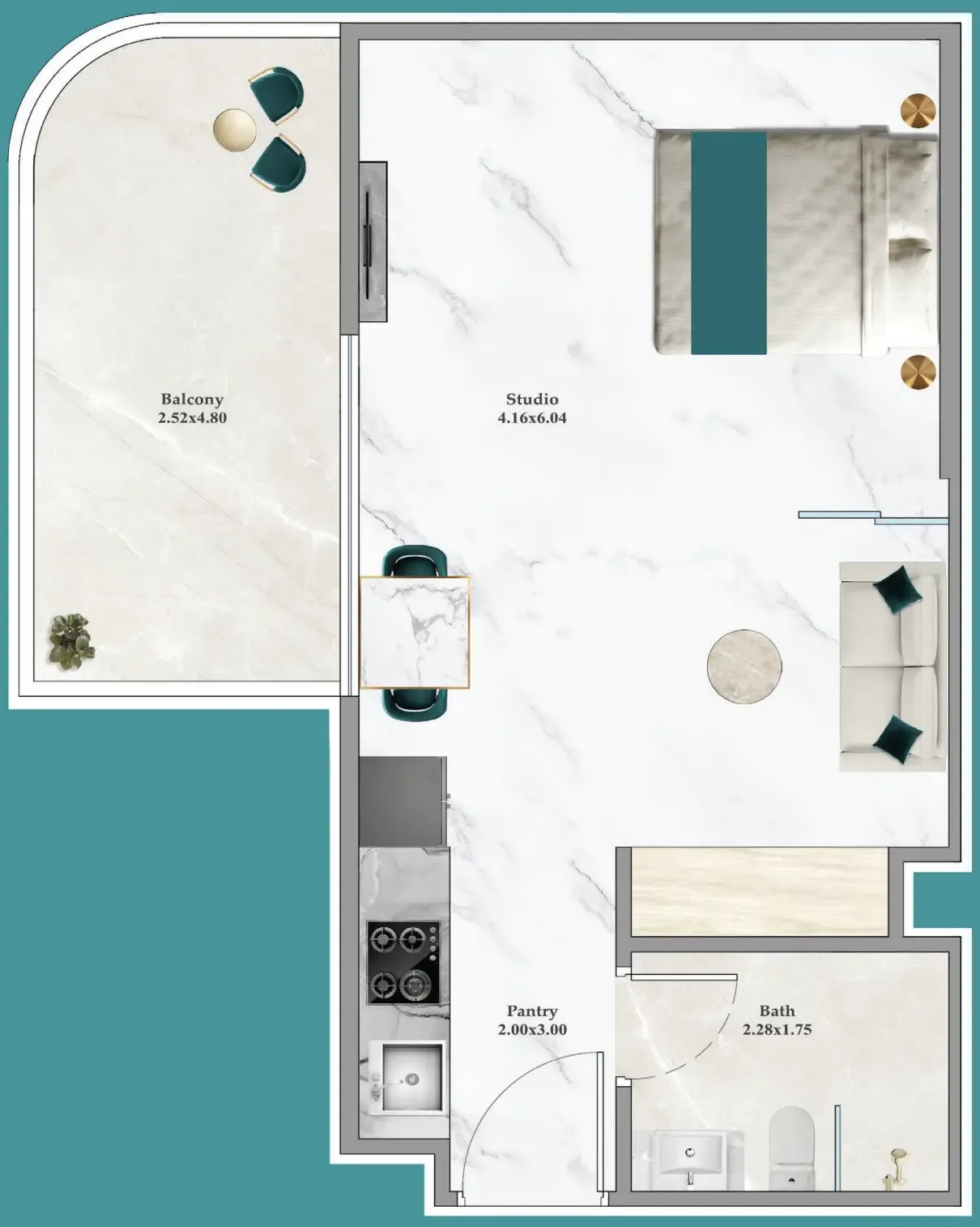 Danube Breez floor plan
