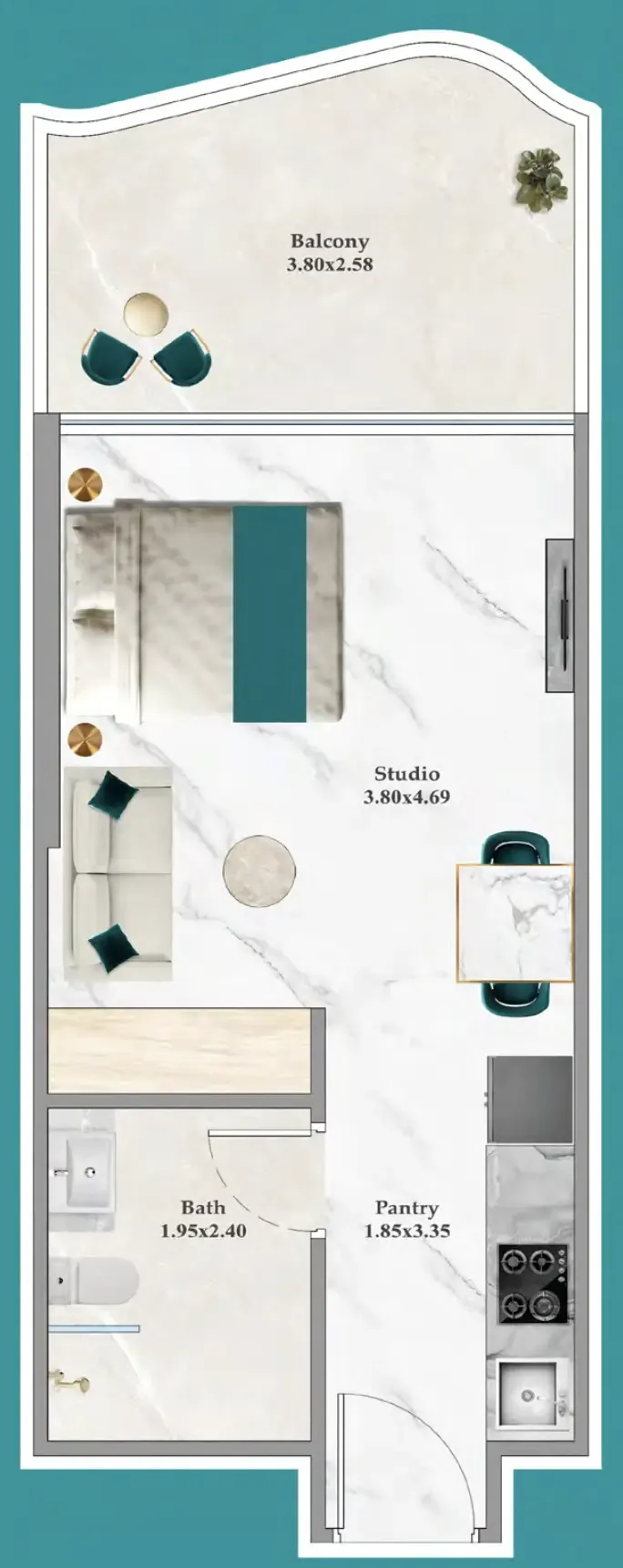 Danube Breez floor plan