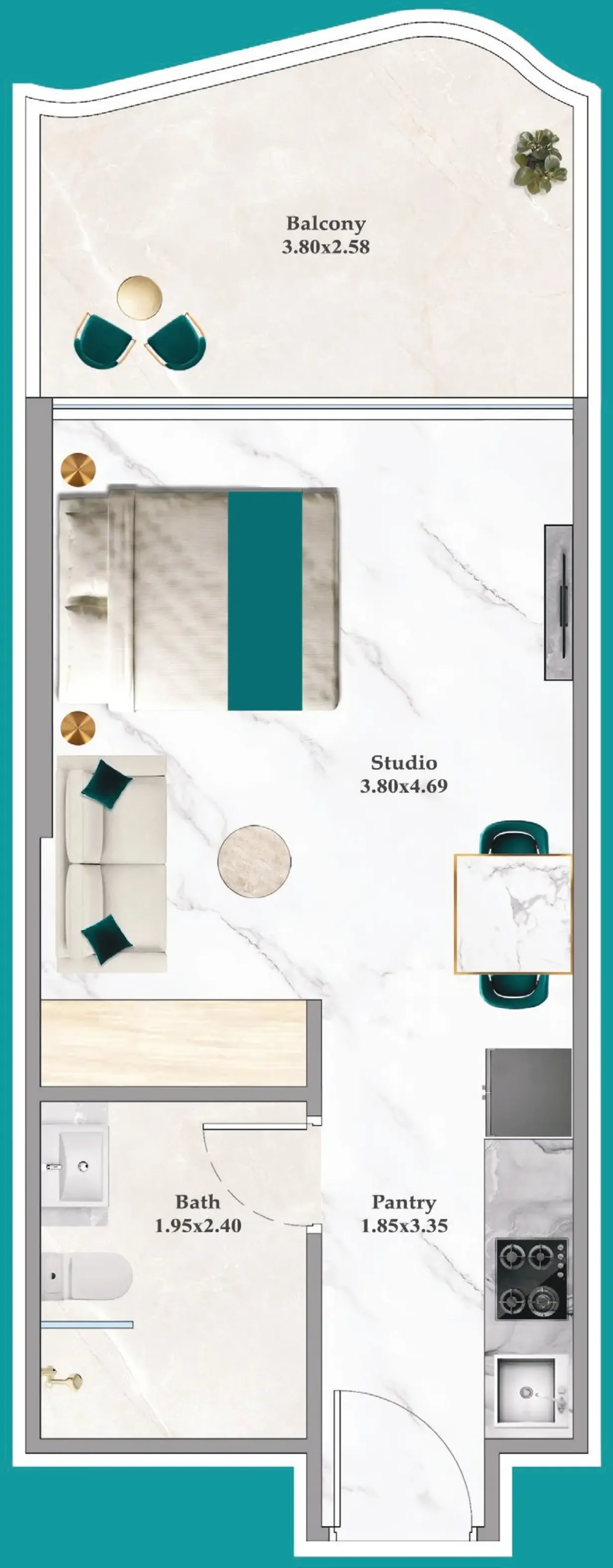 Danube Breez floor plan