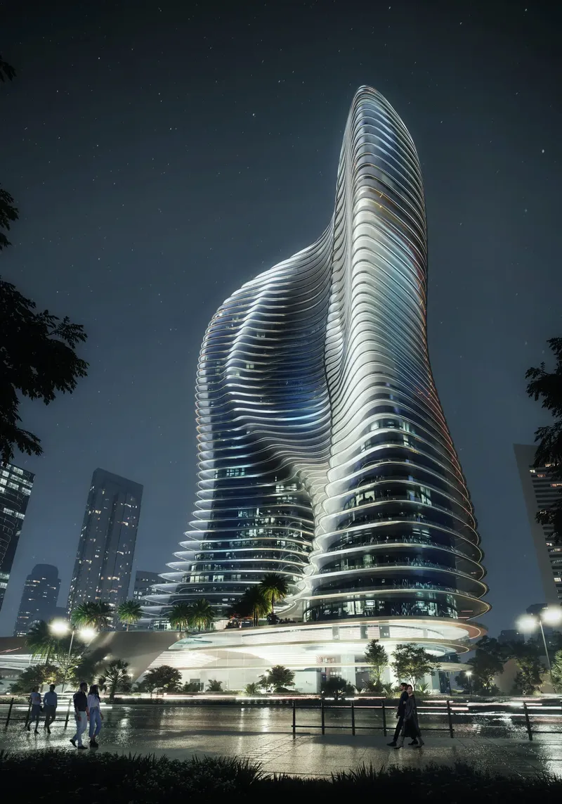 Exterior at Bugatti Residences by Binghatti in Business Bay Dubai