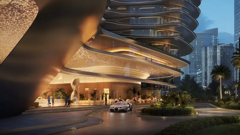 Exterior at Bugatti Residences by Binghatti in Business Bay Dubai