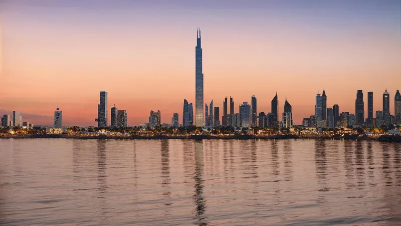 Exterior at Burj Azizi in Trade Center Dubai