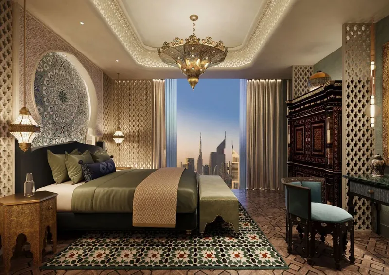 Interior at Burj Azizi in Trade Center Dubai
